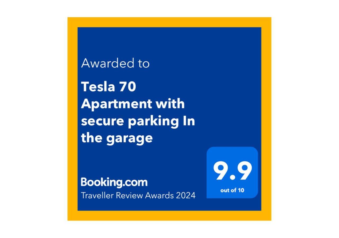 Tesla 70 Apartment With Secure Parking In The Garage Novi Sad Eksteriør billede
